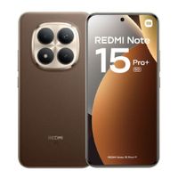 Celular Xiaomi Redmi Note 15 Pro Plus 5G 512 GB, 12 GB RAM, cámara trasera 200 MP y frontal 32 MP, pantalla 6.83"", mocha brown